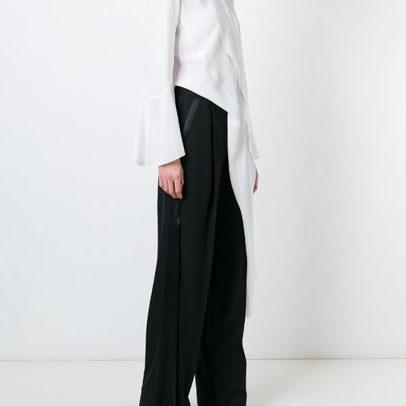 NWT GIVENCHY
draped asymmetric blouse - Picture 2 of 9